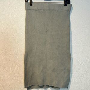 Abercrombie & Fitch Double Slit Knit Skirt